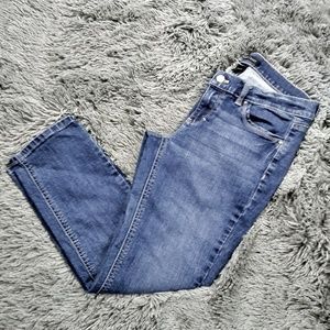 White house black market cropped jeans size 4